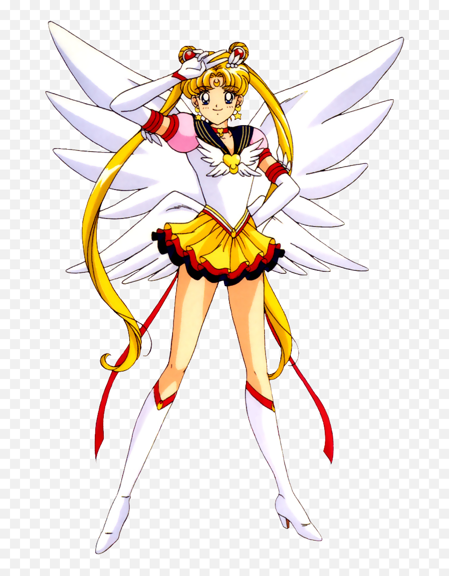 Sailor Moon Usagi Tsukino Characters - Usagi Eternal Form Emoji,Sailor Moon Super S Various Emotion