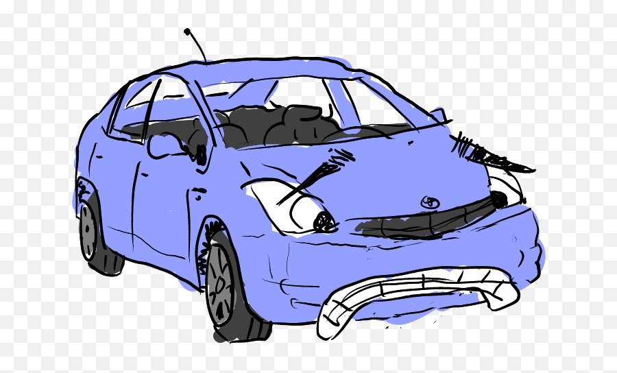 Toyota Prius Transparent Png Image - Sad Toyota Emoji,Prius Emoji