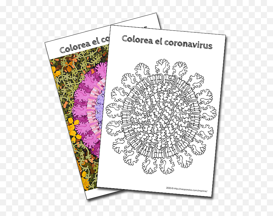 Dibujos Para Pintar Del Coronavirus - Decorative Emoji,Emojis Para Colorear