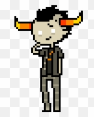 Pixel Art Gallery - Tavros Pixel Art Emoji,Tavros Emoticon