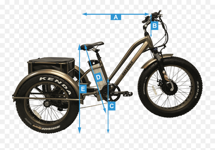 Electric Fat Trike - Electric Trike Bike Emoji,Tricycle Emoji