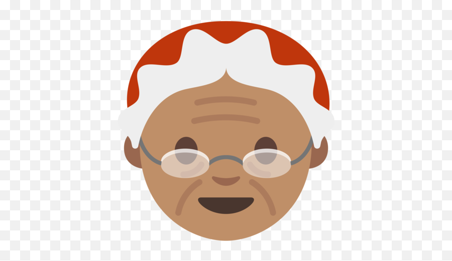 Medium Skin Tone Emoji - Abuela Morenas,Mrs Claus Emoji