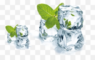 Download Cube Menthol Spicata Ice Juice - Ice Mint Emoji,Ice Cube Emoticon