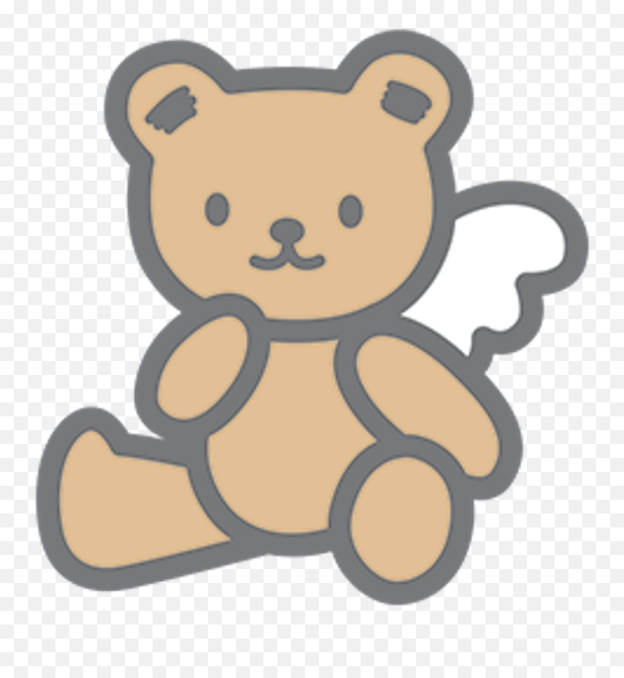 Ddlg Baby Bear Cgl Ageregression Abdl Freetoedit Clipart - Hello Kitty Teddy Bear Png Emoji,Teddy Bear Emoji