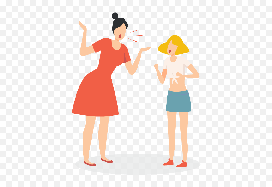 Pap 090 How To Stop Blowing Up At Your Kids With Marcy - Illustration Of Mother Scolding Daughter Emoji,Communicating Emotions Kids