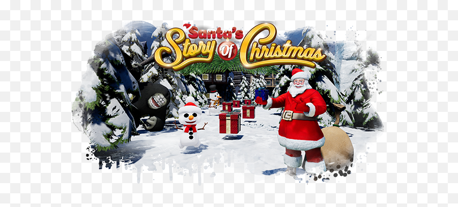 Santas Story Of Christmas - Santa Claus Emoji,Christmas Tree Emoticon Steam