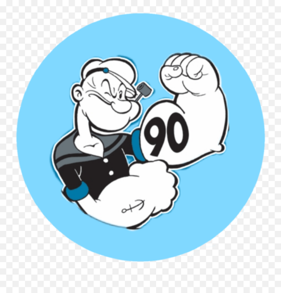 Popeye Sticker - Popeye 90th Anniversary 2019 Emoji,Popeye Emoji