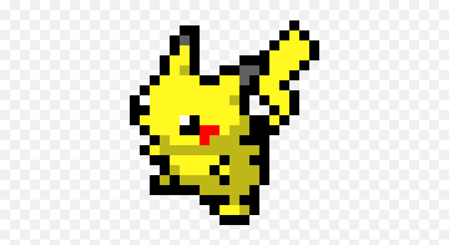 Pixel Art Gallery - Pikachu Pixel Art Emoji,Transparent Chaika Emojis