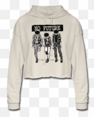 No Future Astronaut Cropped Hoodie Emoji,Kawqii Emoticon Panties