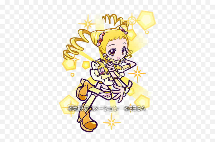 Precure 5 The Effervescent - Puyo Puyo Yes Precure Five Emoji,Effervescent Face And Emotion