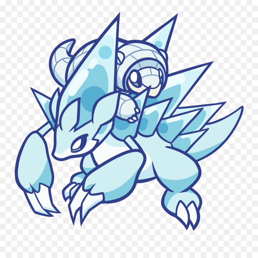 Alolan Sandshrew And Sandslash Clipart - Sandslash Alola Emoji,Sandslash Emoji