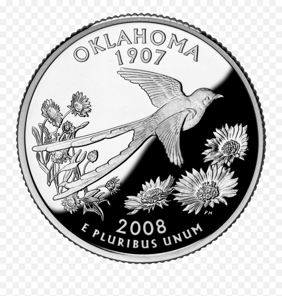 Oklahoma State Background - Clip Art Library 2008 Oklahoma Quarter Emoji,Oklahoma State Cowboys Emoticon