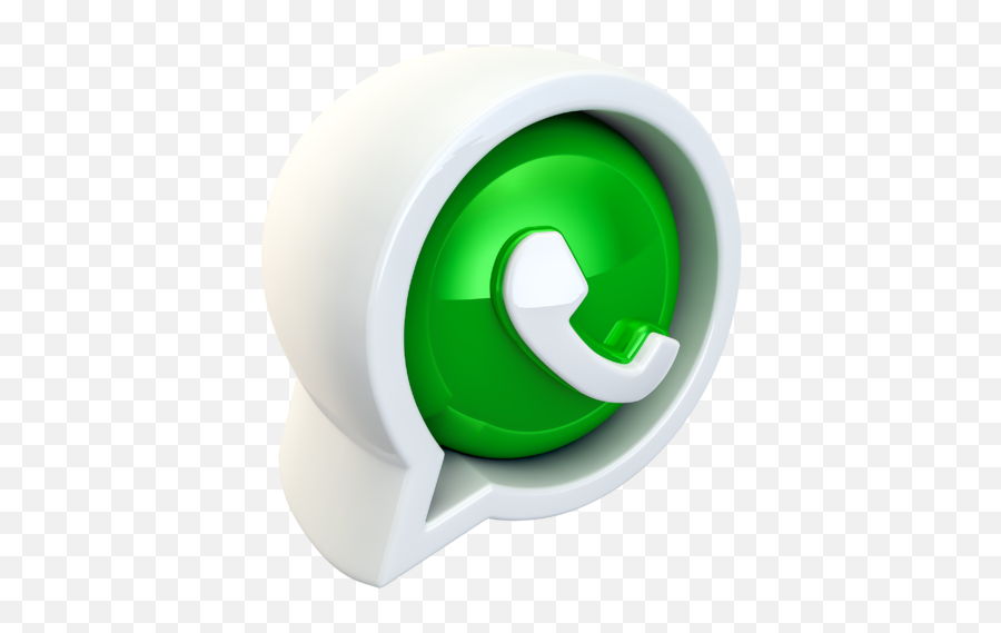 Logo Whatsapp Free Icon Of 3d Social Logos - Logo Whatsapp 3d Png Emoji,Emoticon De Logo Whatsapp