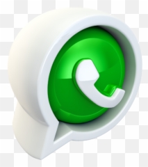 Logo Whatsapp Free Icon Of 3d Social Logos - Logo Whatsapp 3d Png Emoji,Emoticon De Logo Whatsapp
