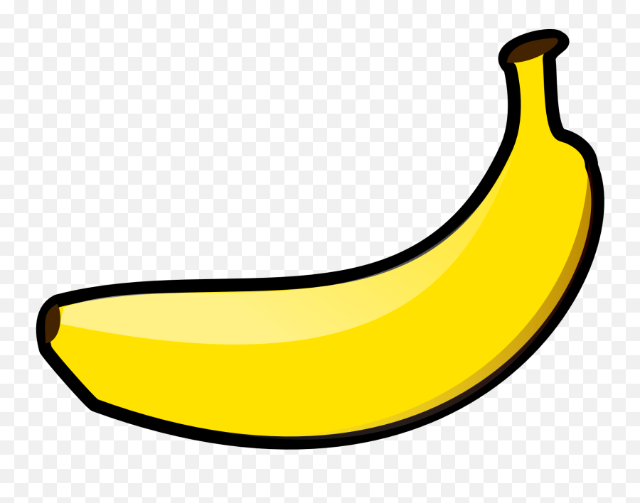Banana Png Svg Clip Art For Web - Download Clip Art Png Food Clip Art Emoji,Banana Emoji Png