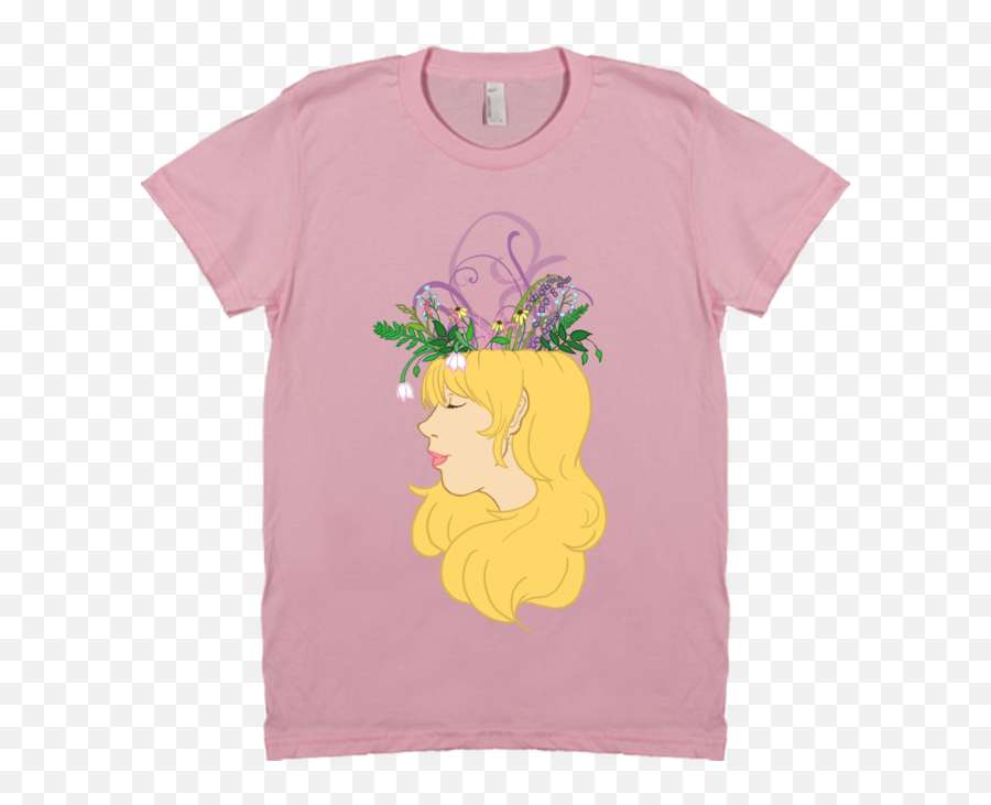Pink Flower Crown Png - Flower Crown Tshirt Cartoon Fictional Character Emoji,Labradoodle Emoji