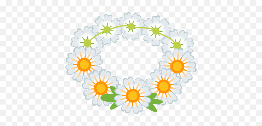Alex Candy Corn Enthusiast On Twitter I Discovered Emoji,Emojis Wearing Flower Crowm=ns