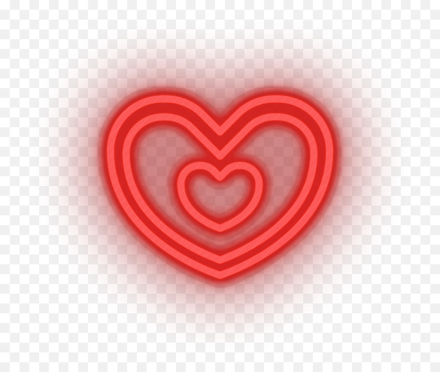 Heart Neon Sign - Valentine Day With Love Led Neon Decor Emoji,Growingheart Emoji