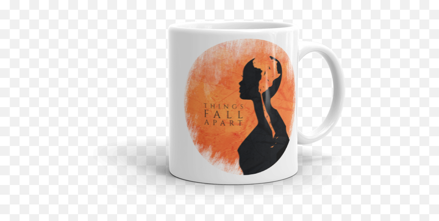 Things Fall Apart Mug U2013 Books Africana Emoji,Emoji With Swirly Eyes