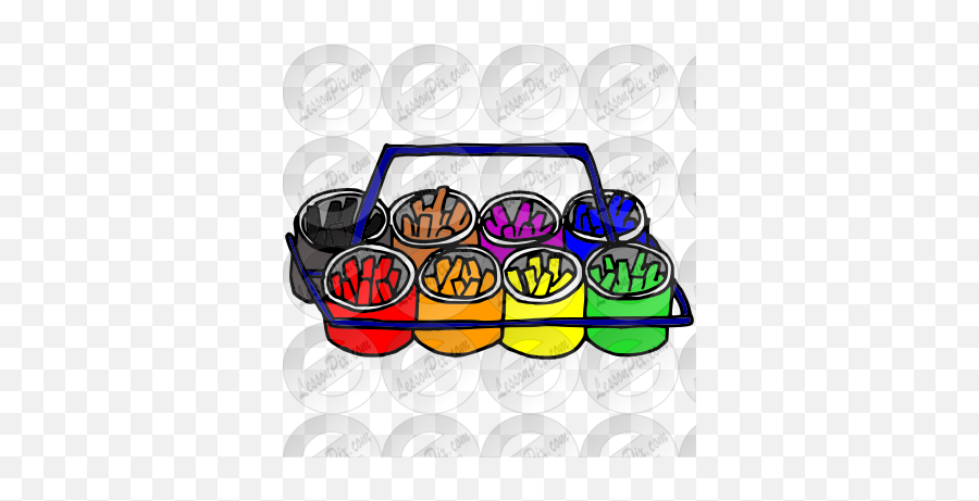 Crayons Clipart Caddy Crayons Caddy Transparent Free For - Food Storage Containers Emoji,Crayola Emoji Maker Review
