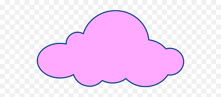 Pink Cartoon Cloud Png - Clip Art Library Emoji,Man In Clouds Emoji