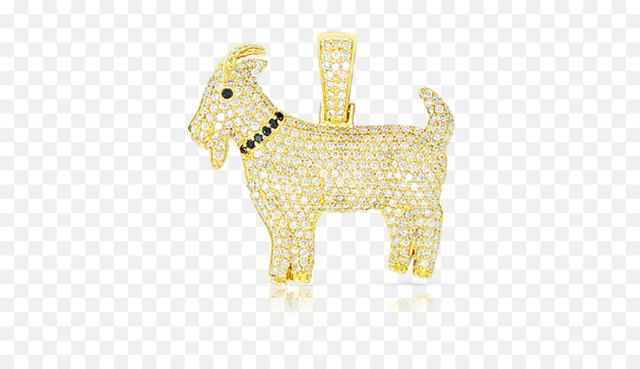 10k Yellow Gold Goat Pendant 200ct With Chain Emoji,G?soiid - Pride Emoji 10k Yellow Gold Goat Pendant 200ct With Chain Emoji,G?soiid - Pride Emoji
