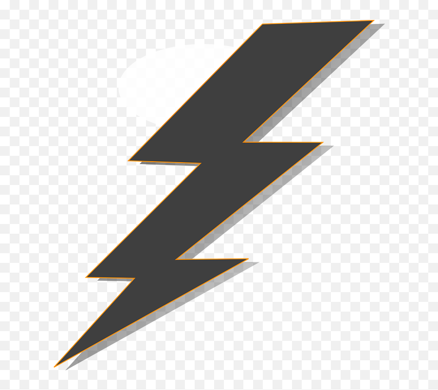 Transparent Lightning Bolt Vector Transparent Cartoon - Transparent Background Thunder Clipart Emoji,Emoji Rayo