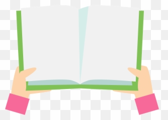 Hands Holding An Open Book Clipart - Holding An Open Book Clipart Emoji,Folding Hands Emoji