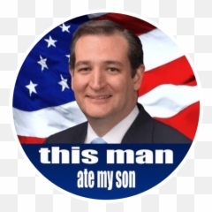 Tedcruzfreetoedit Sticker - Man Ate My Son Emoji,Ted Cruz Emoji