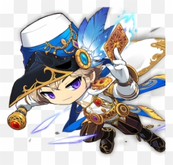 Anime Chibi - Phantom Maplestory Emoji,Maplestory Evan Emoji