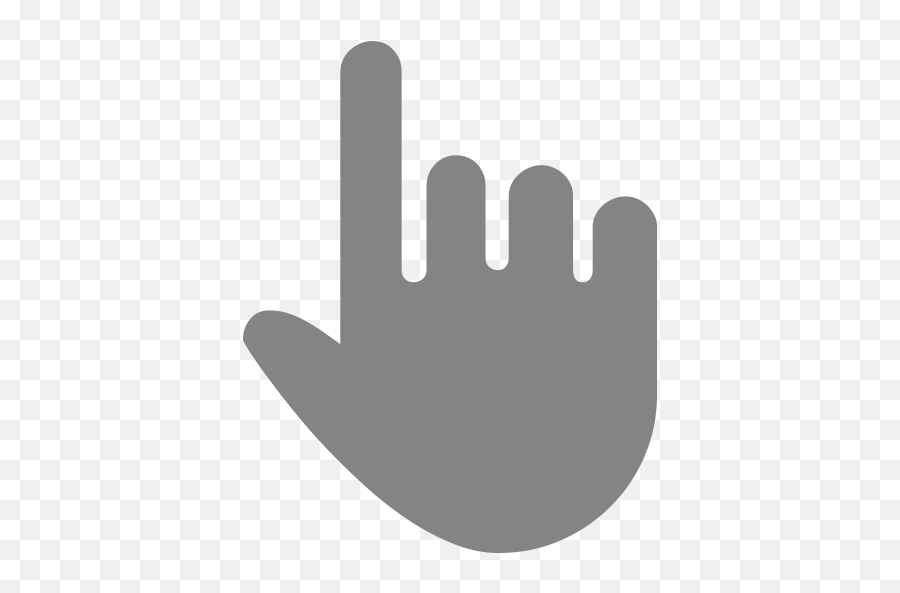 White Up Pointing Index - Emoji,Pointing Emoji
