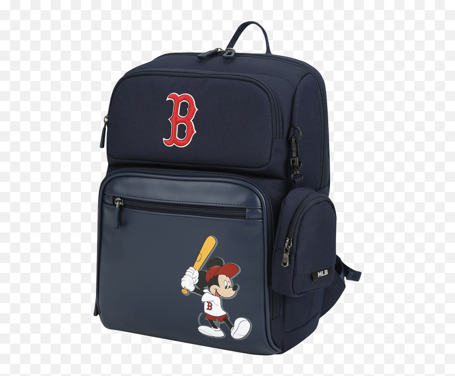 Mlb X Disney Mickey Mouse Backpack Boston Red Sox - Fictional Character Emoji,Go Red Sox Emoticon