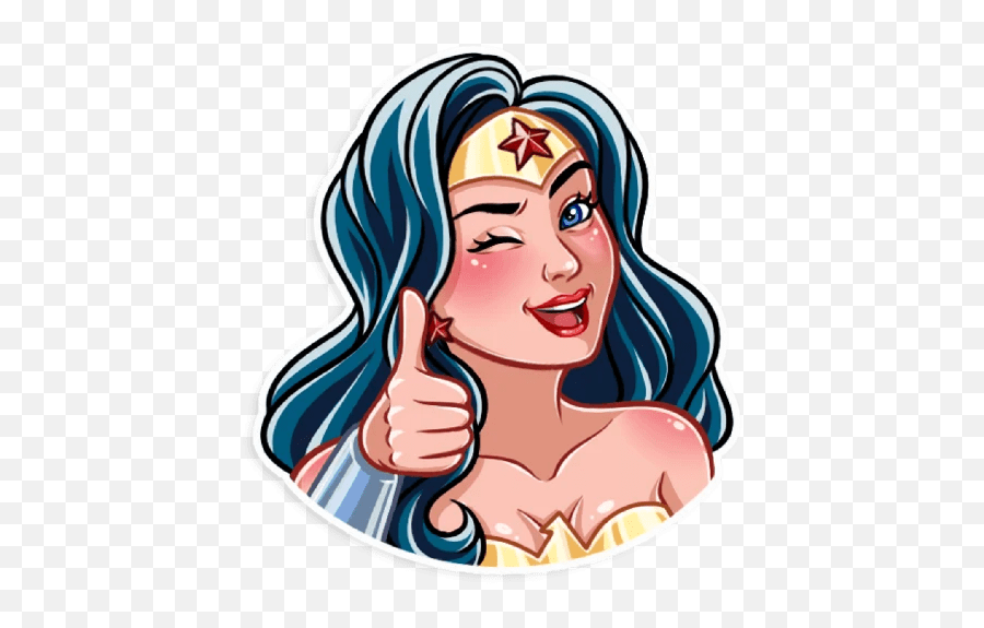 Mulher Maravilhawonder Woman - Wonder Woman For Stickers Emoji,Woman Gesturing No Emoji