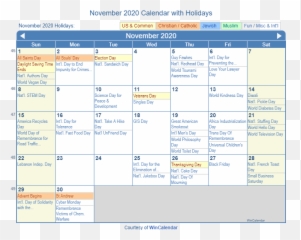 November 2020 Calendar With Holidays - United States Holidays November 2020 Calendar Emoji,Free Holiday Emoji