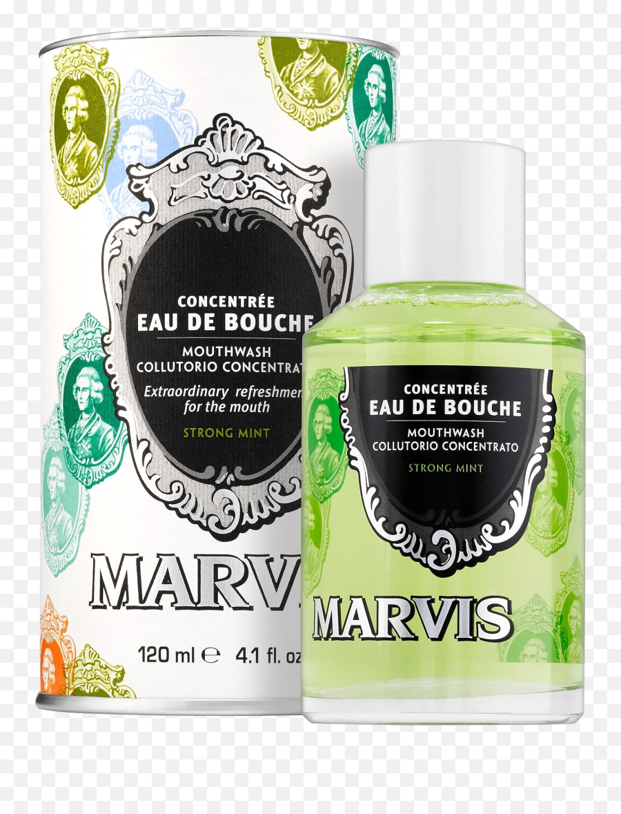 Marvis Strong Mint Mouthwash Concentrate - Marvis Classic Mint Mouthwash Emoji,What Emotion Does Mint Represent