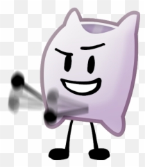 Pillow Object Shows Community Fandom - Bfb Pillow Emoji,Condescending Smiley Face Emoticon