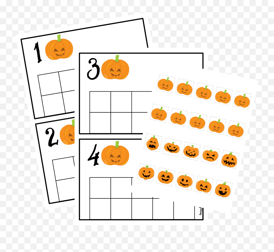 Halloween Themed Math Activities Math - Dot Emoji,Pumpkin Text Emoticons