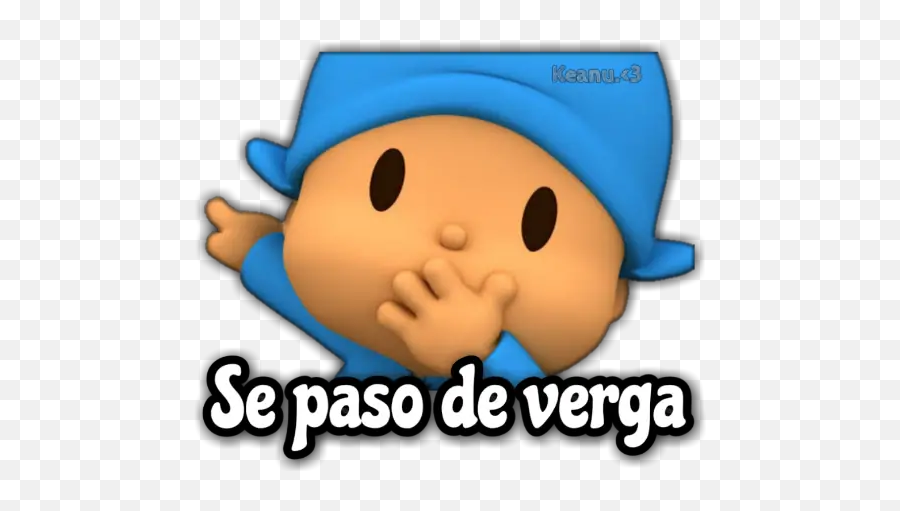Pin En Meche - Stickers De Pocoyo Groseros Emoji,Emojis Drogados