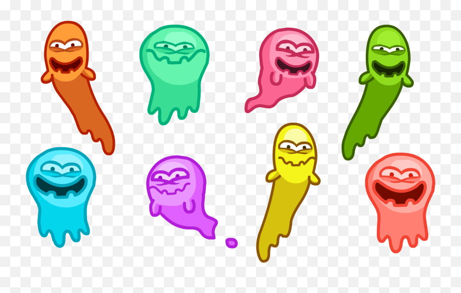 Candy Ghosts Club Penguin Wiki Fandom - Halloween Club Penguin Ghost Emoji,Ghost Emojis