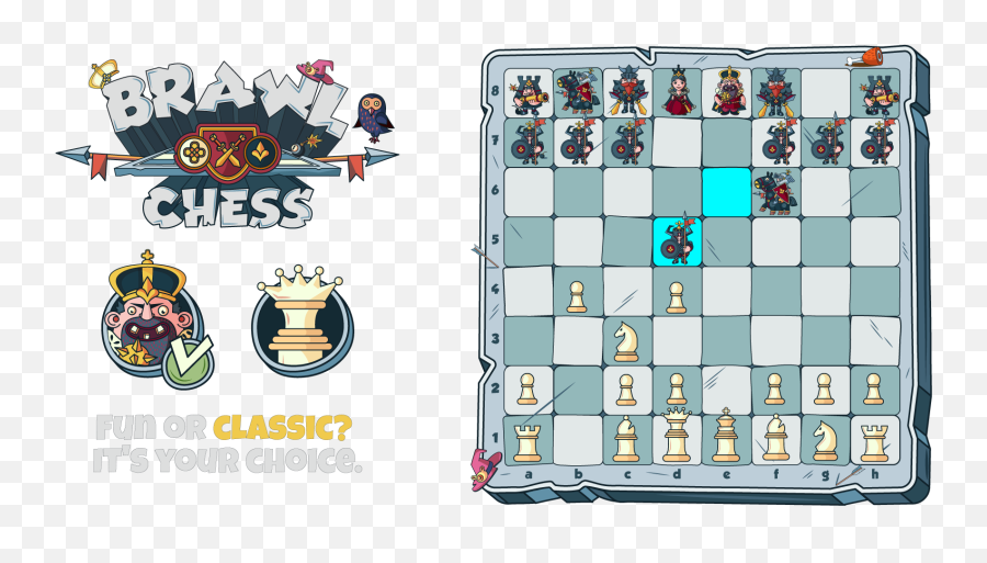 Brawl Chess - Gambit Reddeergames Indie Game Developer Brawl Chess Switch Emoji,Chess Is Easy Its Emotions