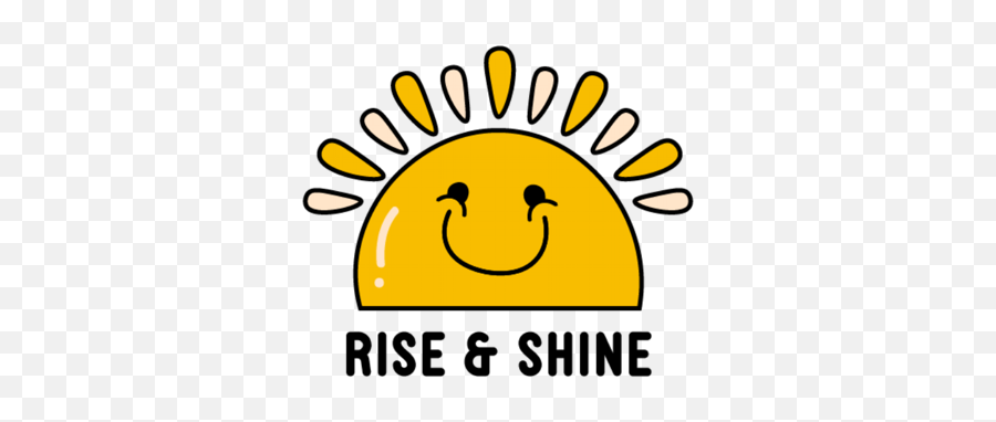 Pass The Positivity - Happy Emoji,Rise And Shine Emoticon