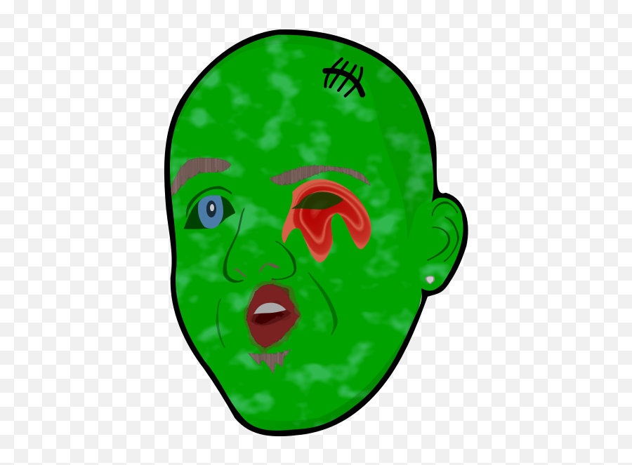 Rejon Zombie Free Svg - Clip Art Emoji,Emoticon Faces Zombie