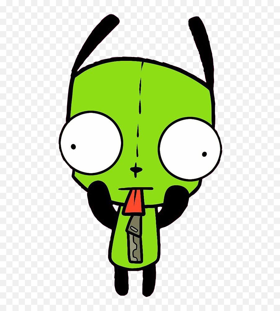 Gir Invaderzim Gir Sticker - Gir Invader Zim Emoji,Invader Zim Emoji