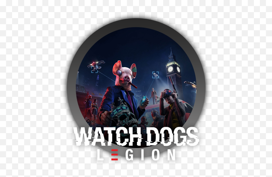 Watch Dogs Legion Folder Png - Designbust Watch Dogs Legion Icon Download Emoji,Watch Emoji Movie Free