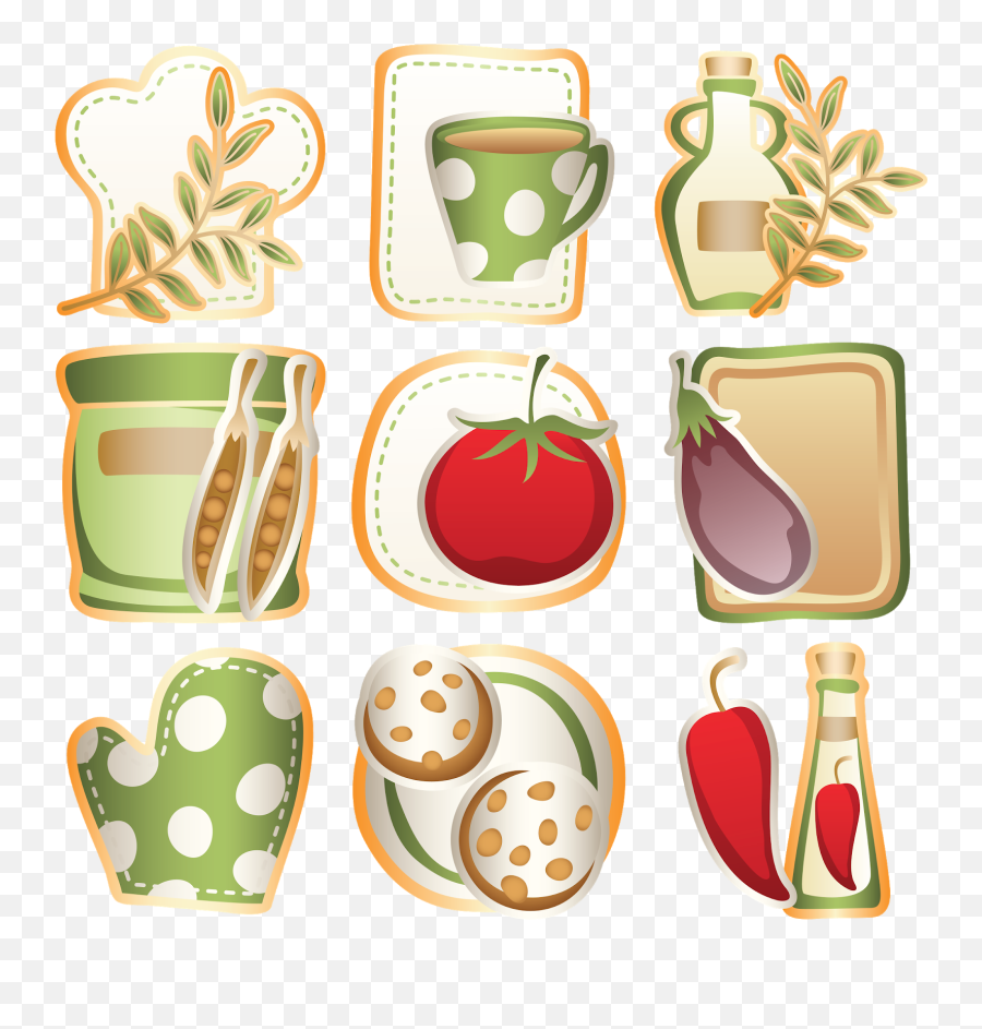 Ítems De Cocina Oh My Fiesta Para Chicas Emoji,Emoticon Cocinando