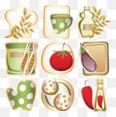 Ítems De Cocina Oh My Fiesta Para Chicas Emoji,Emoticon Cocinando