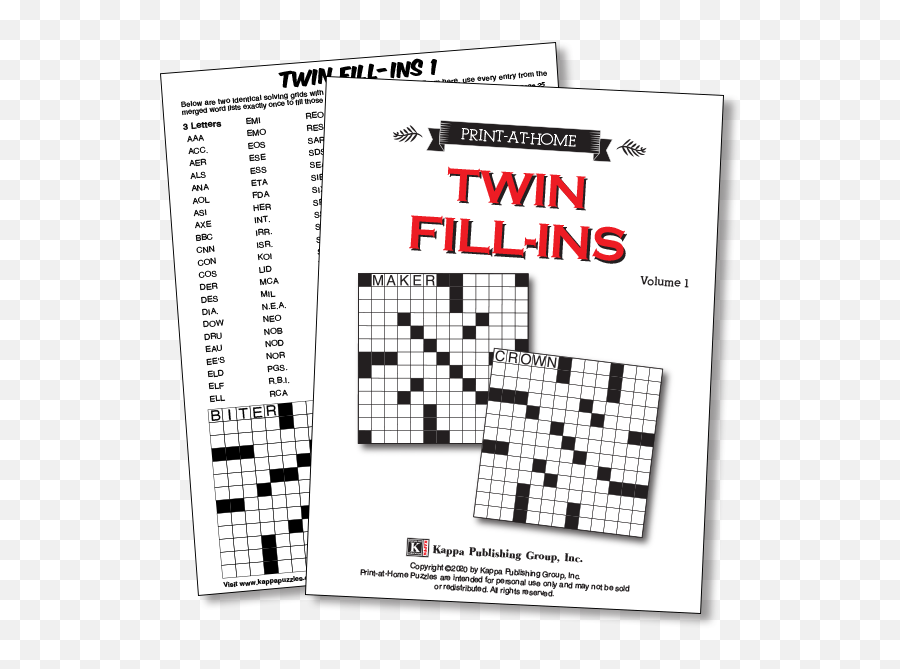 Print - Athome Twin Fillins U2013 Kappa Puzzles Emoji,Free Rebus Puzzle Generator With Emojis