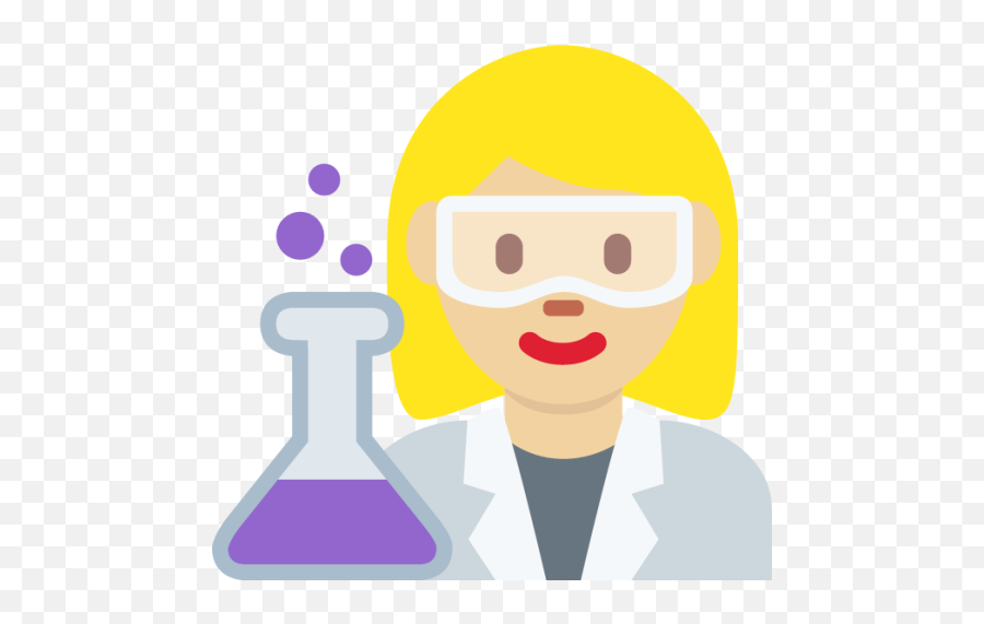 Woman Scientist Medium - Light Skin Tone Emoji Download,Engineers Emoji