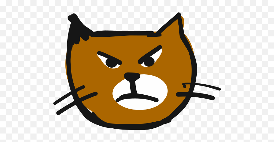 Kudryashka U2013 Canva Emoji,3336 Confused Cat Emoji