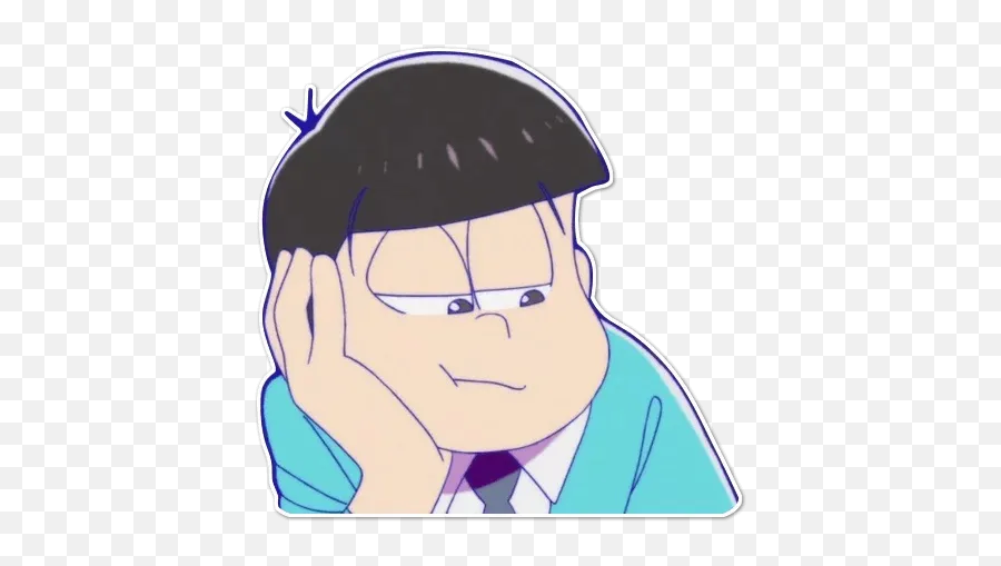 Osomatsu - Sanu201d Stickers Set For Telegram Emoji,Karamatsu Emoji Osomatsu - Sanu201d Stickers Set For Telegram Emoji,Karamatsu Emoji